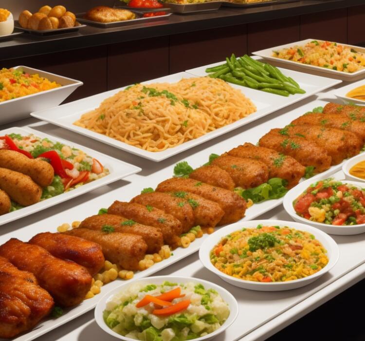 大型活動團餐配送現場案例